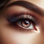 Pestañas postizas aplicadas correctamente