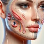 Microinyecciones aplicando ácido hialurónico en un tratamiento facial.